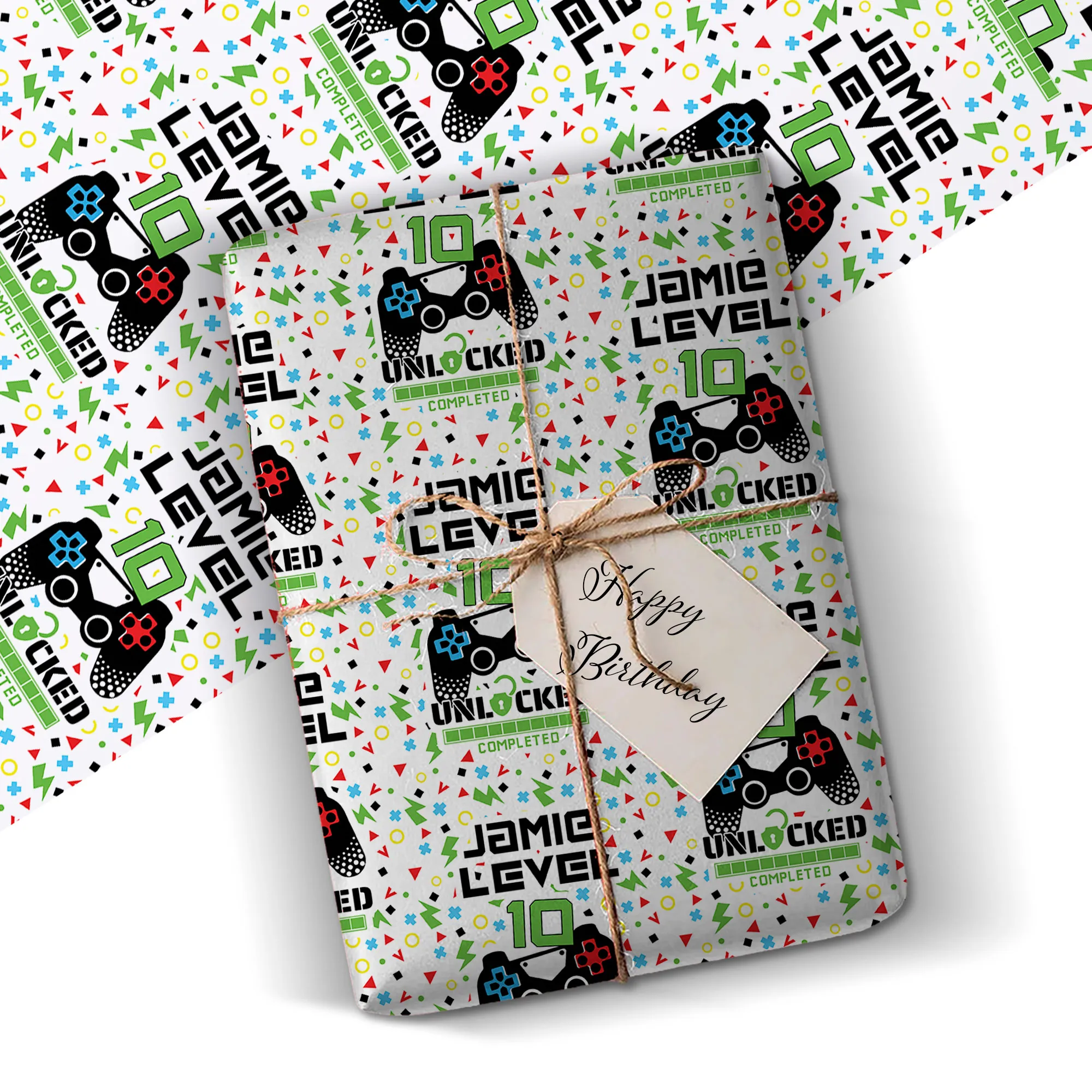 Gamer Wrapping Paper image 12